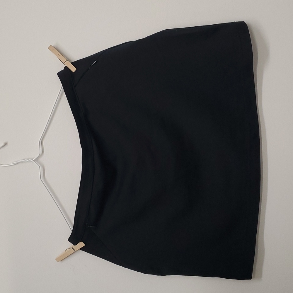 💚3 for$25 Juniors Large 11/13 Black Skirt with Zip Pockets